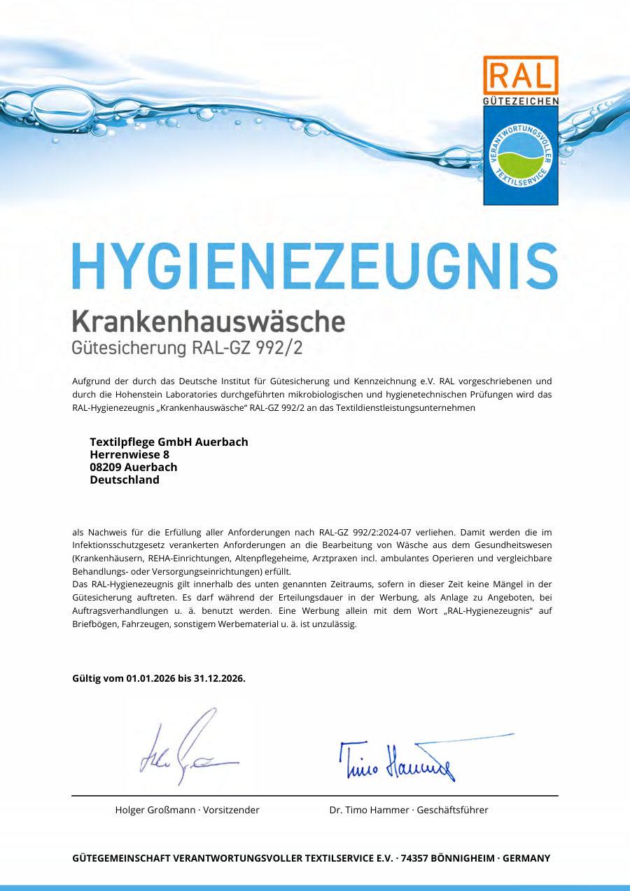 Vorschau Zertifikat RAL-GZ 992-2
