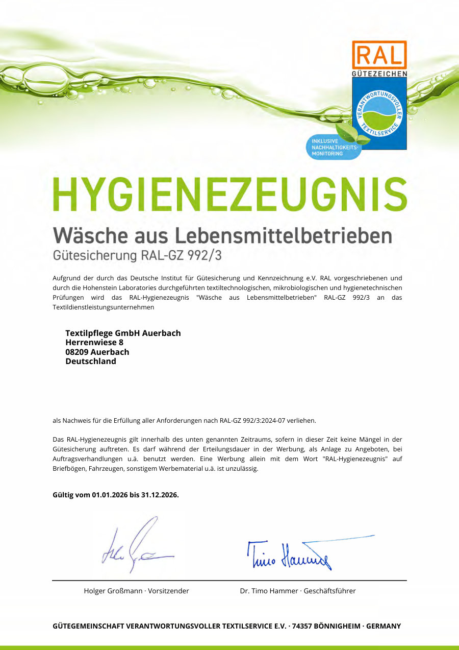 Vorschau Zertifikat RAL-GZ 992-3